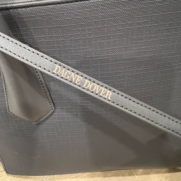 Dagne Dover Classic Work Tote in Graphite - Picture 4 of 7